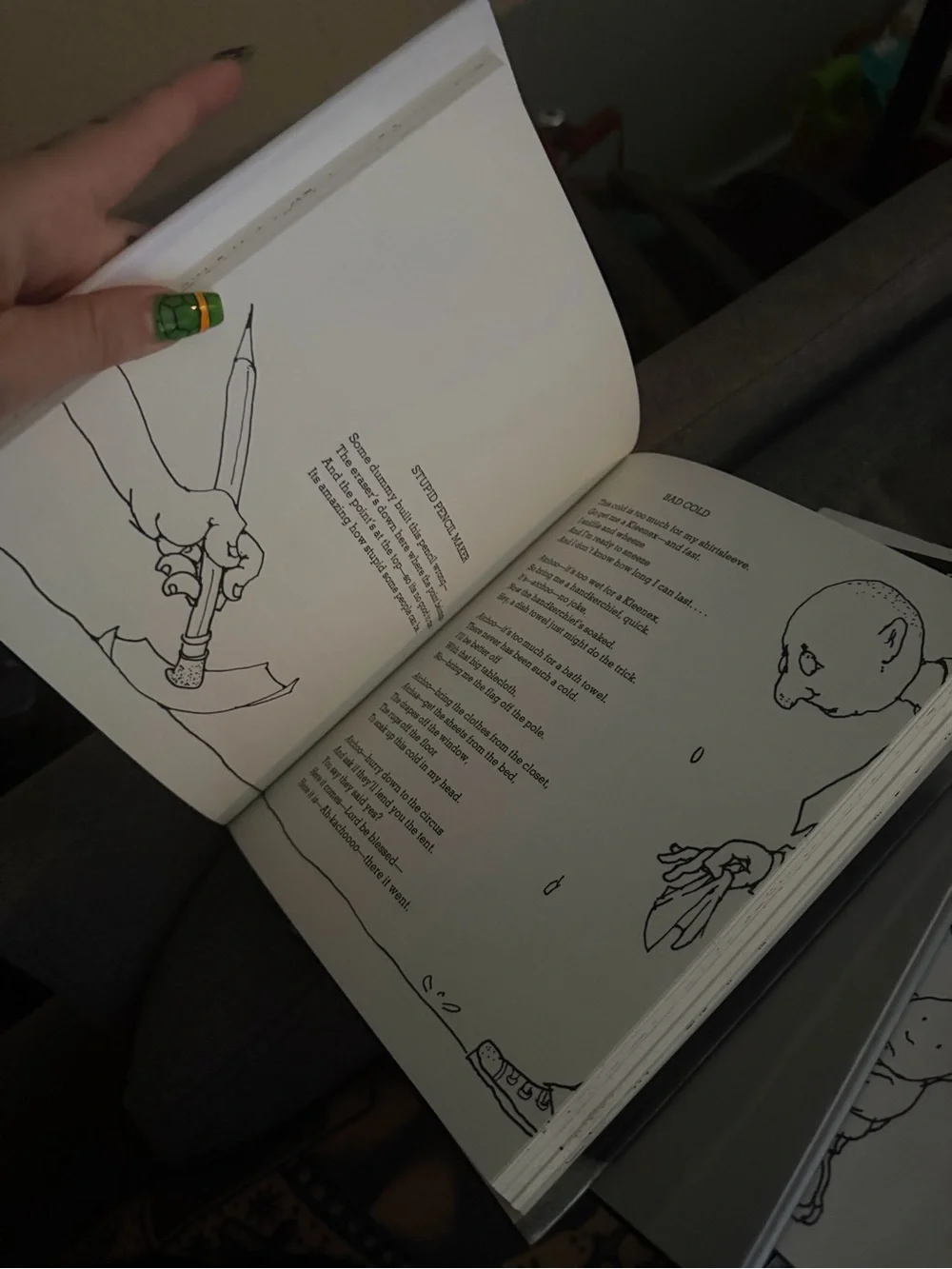 Falling Up Book- Shel Silverstein